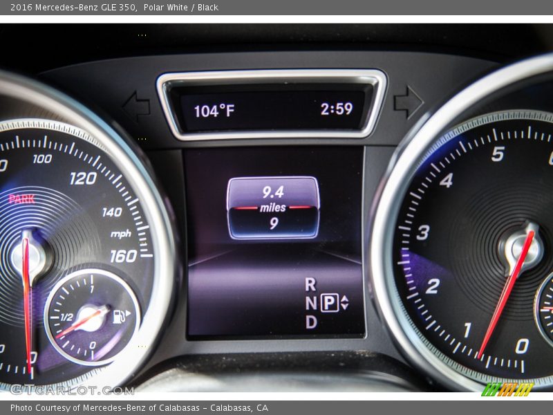 Polar White / Black 2016 Mercedes-Benz GLE 350