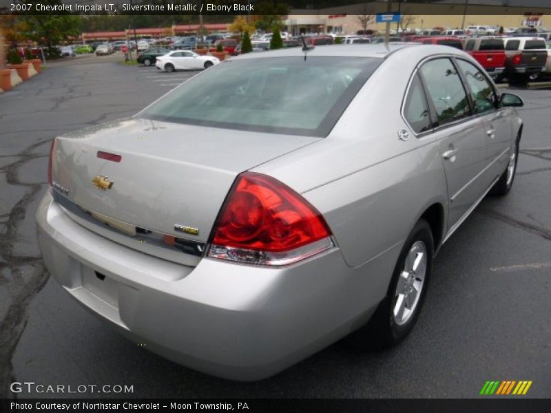 Silverstone Metallic / Ebony Black 2007 Chevrolet Impala LT