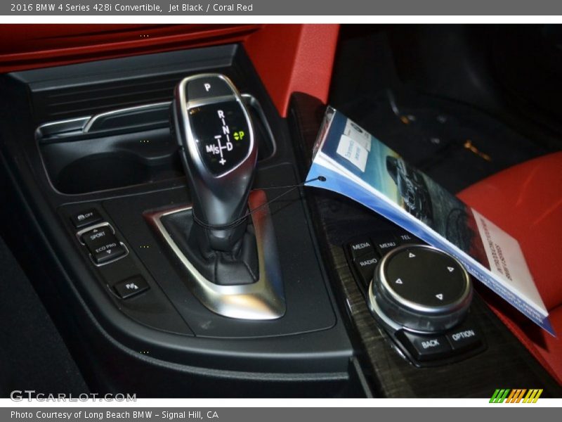  2016 4 Series 428i Convertible 8 Speed Automatic Shifter