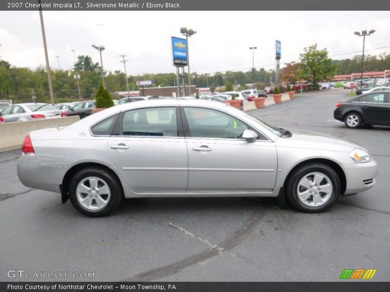 Silverstone Metallic / Ebony Black 2007 Chevrolet Impala LT