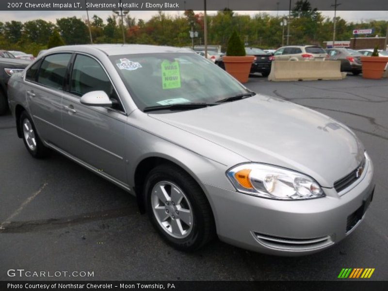 Silverstone Metallic / Ebony Black 2007 Chevrolet Impala LT