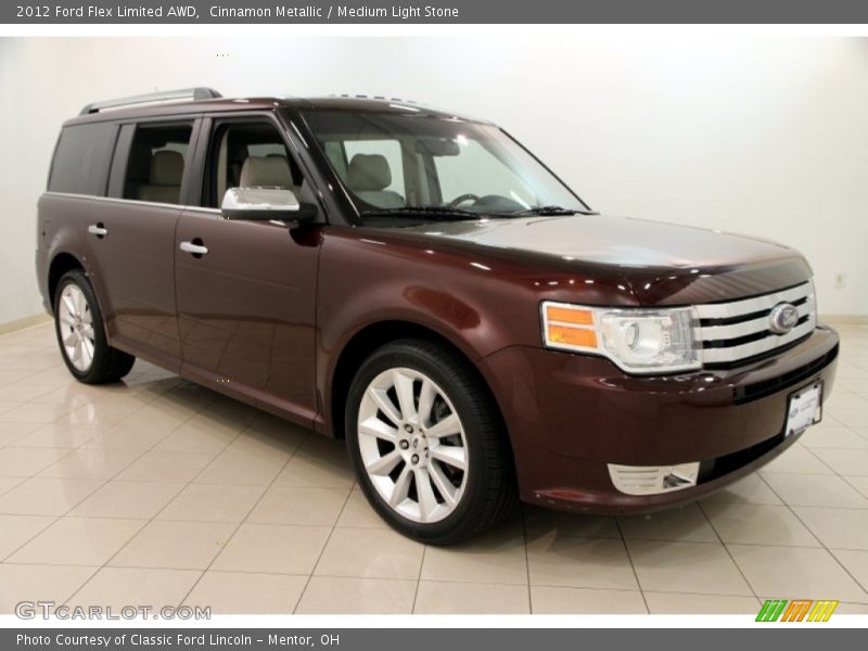 Cinnamon Metallic / Medium Light Stone 2012 Ford Flex Limited AWD