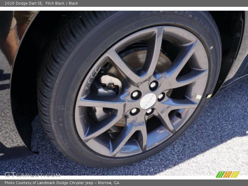 Pitch Black / Black 2016 Dodge Dart SE
