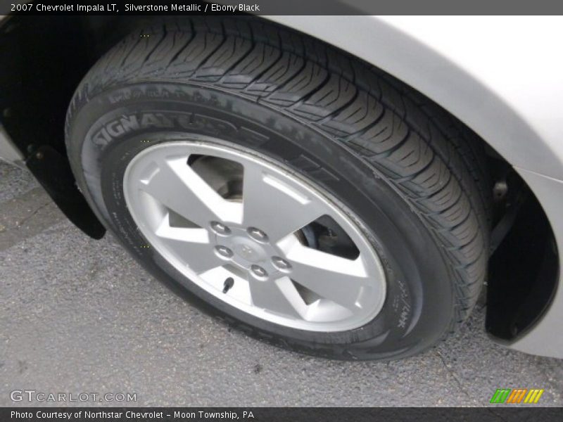 Silverstone Metallic / Ebony Black 2007 Chevrolet Impala LT