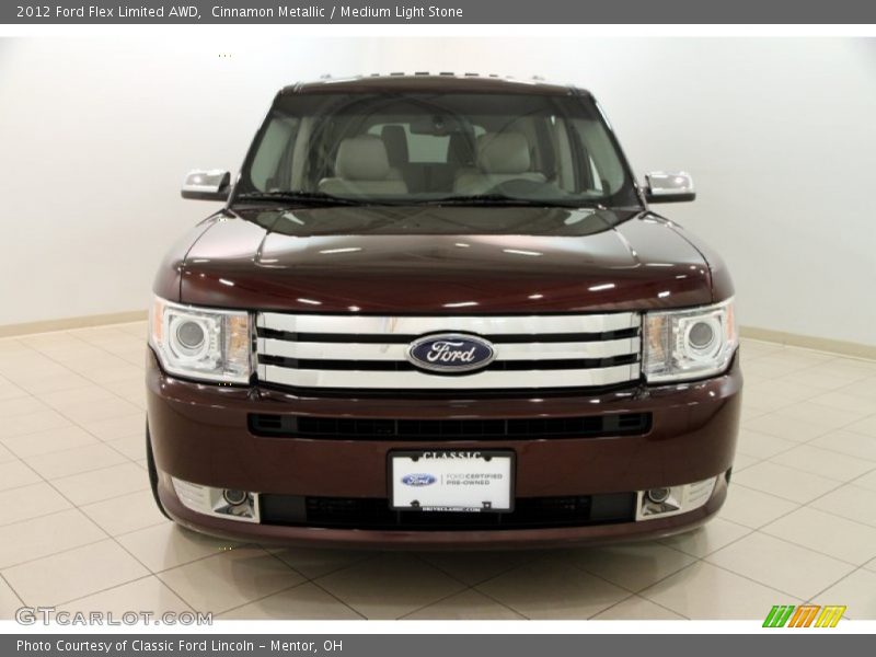 Cinnamon Metallic / Medium Light Stone 2012 Ford Flex Limited AWD