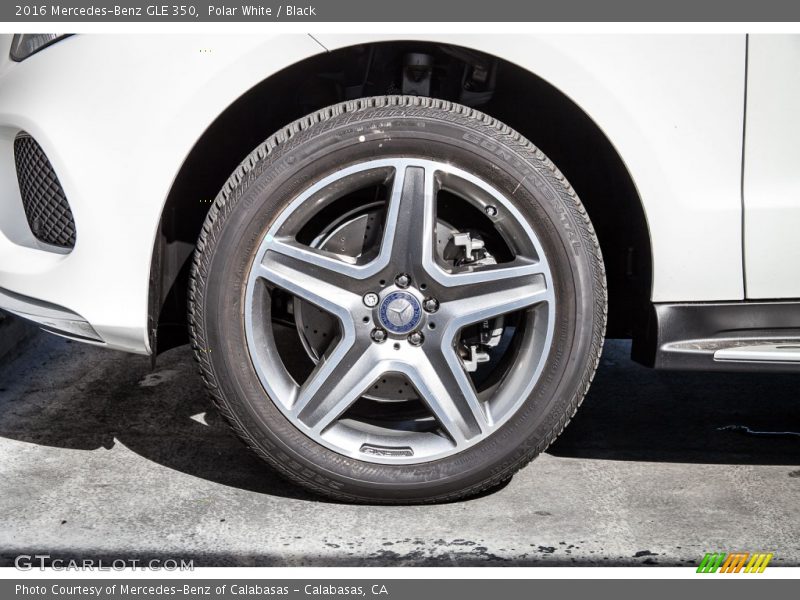 Polar White / Black 2016 Mercedes-Benz GLE 350