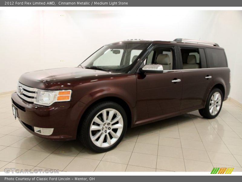 Cinnamon Metallic / Medium Light Stone 2012 Ford Flex Limited AWD