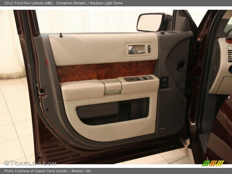 Cinnamon Metallic / Medium Light Stone 2012 Ford Flex Limited AWD