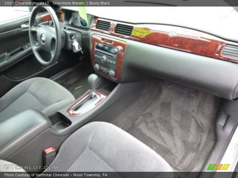 Silverstone Metallic / Ebony Black 2007 Chevrolet Impala LT