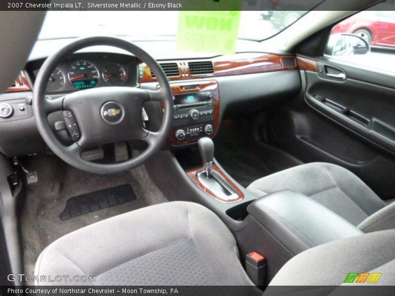 Silverstone Metallic / Ebony Black 2007 Chevrolet Impala LT