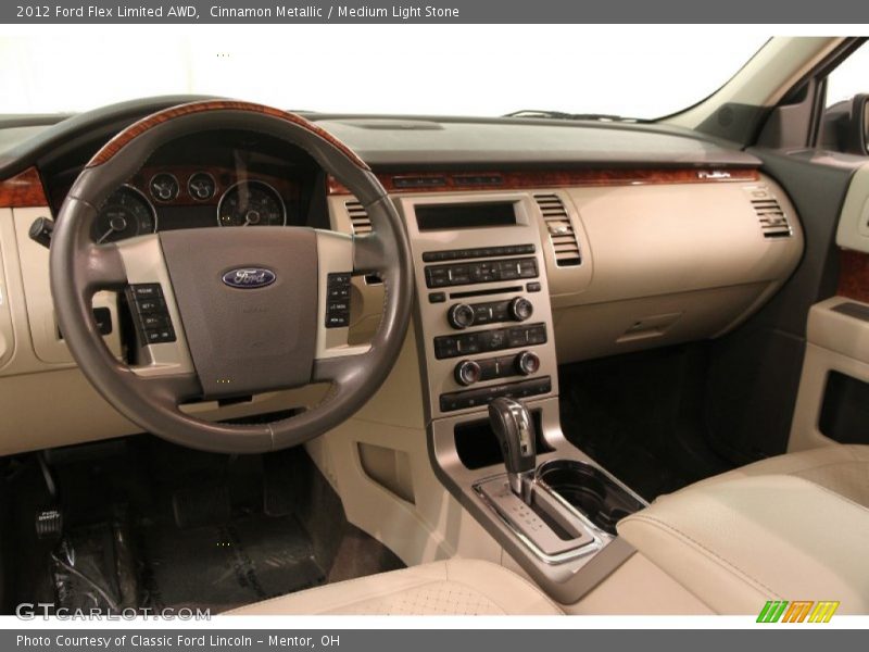 Cinnamon Metallic / Medium Light Stone 2012 Ford Flex Limited AWD