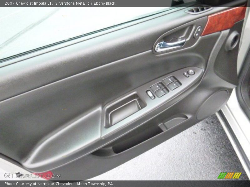 Silverstone Metallic / Ebony Black 2007 Chevrolet Impala LT