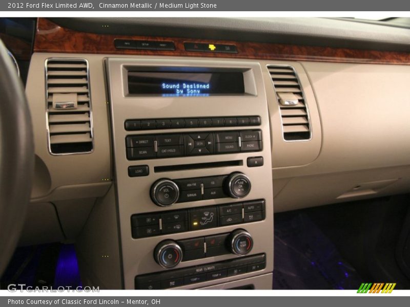 Cinnamon Metallic / Medium Light Stone 2012 Ford Flex Limited AWD