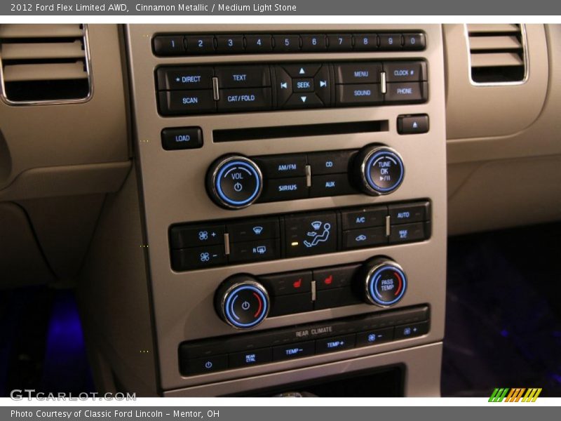 Cinnamon Metallic / Medium Light Stone 2012 Ford Flex Limited AWD