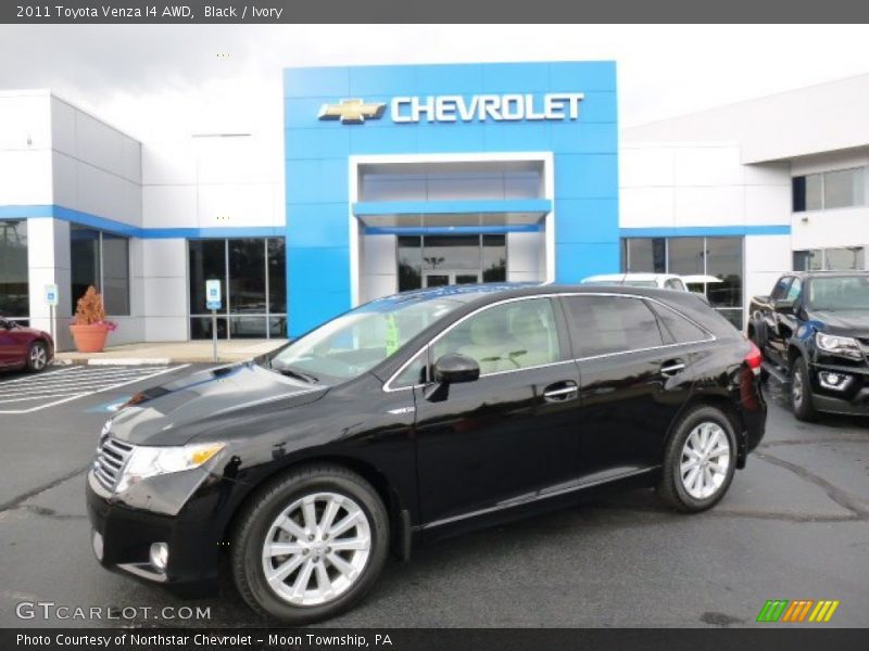Black / Ivory 2011 Toyota Venza I4 AWD