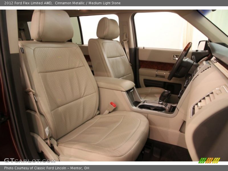 Cinnamon Metallic / Medium Light Stone 2012 Ford Flex Limited AWD