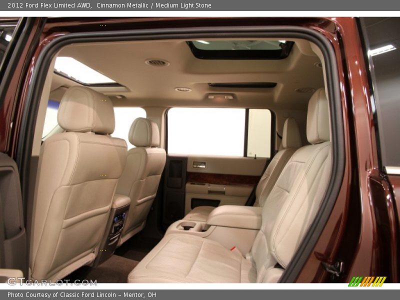 Cinnamon Metallic / Medium Light Stone 2012 Ford Flex Limited AWD
