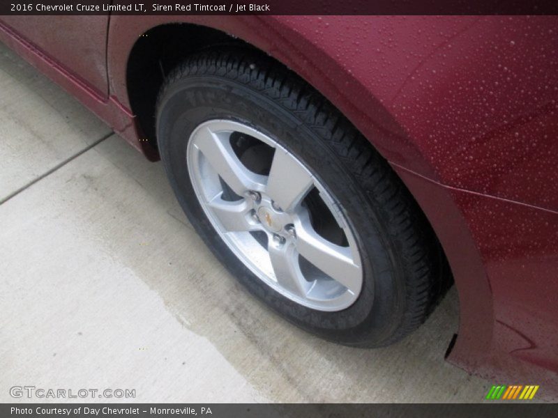 Siren Red Tintcoat / Jet Black 2016 Chevrolet Cruze Limited LT