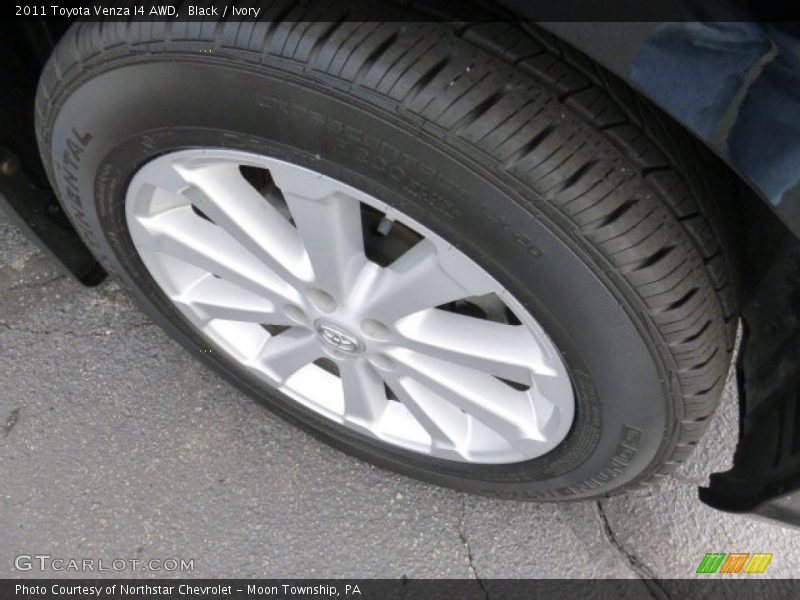 Black / Ivory 2011 Toyota Venza I4 AWD