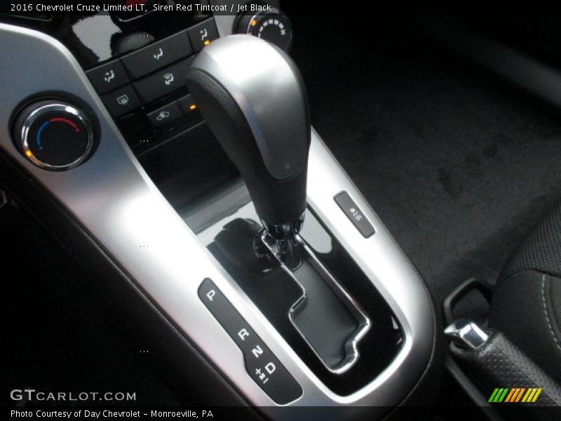 Siren Red Tintcoat / Jet Black 2016 Chevrolet Cruze Limited LT