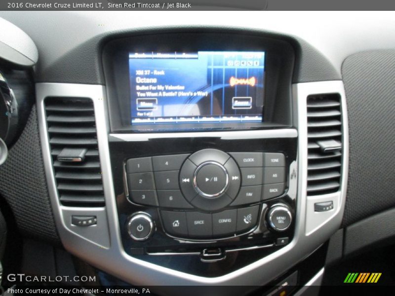 Siren Red Tintcoat / Jet Black 2016 Chevrolet Cruze Limited LT