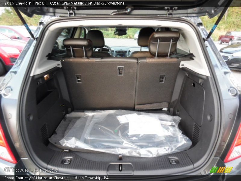 Cyber Gray Metallic / Jet Black/Brownstone 2016 Chevrolet Trax LT