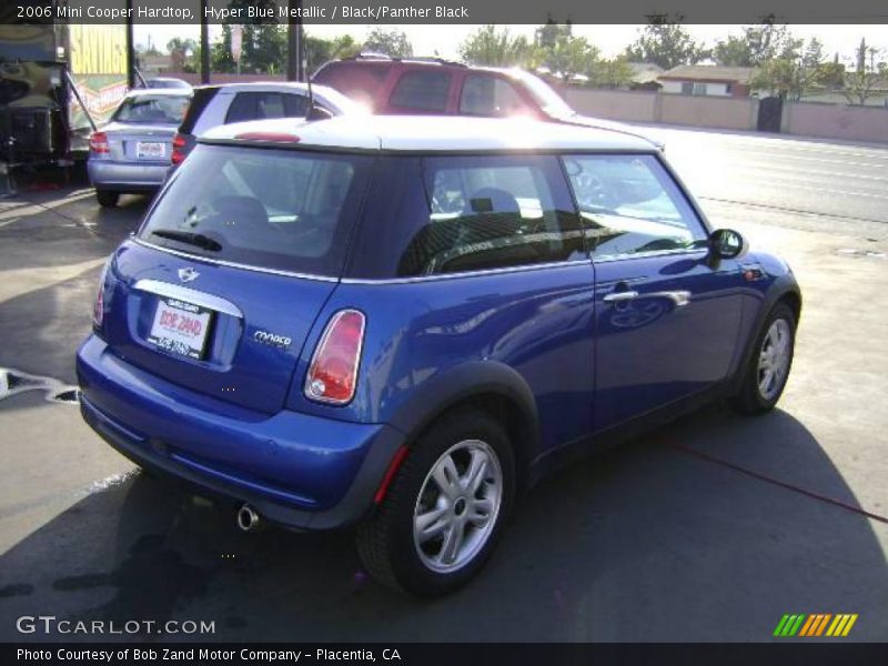 Hyper Blue Metallic / Black/Panther Black 2006 Mini Cooper Hardtop