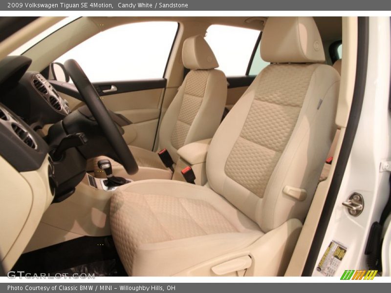 Candy White / Sandstone 2009 Volkswagen Tiguan SE 4Motion