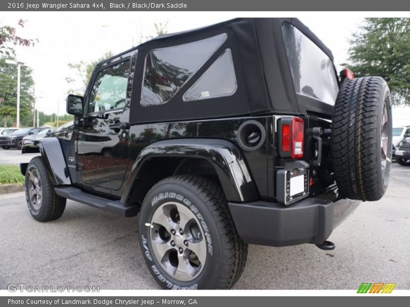 Black / Black/Dark Saddle 2016 Jeep Wrangler Sahara 4x4