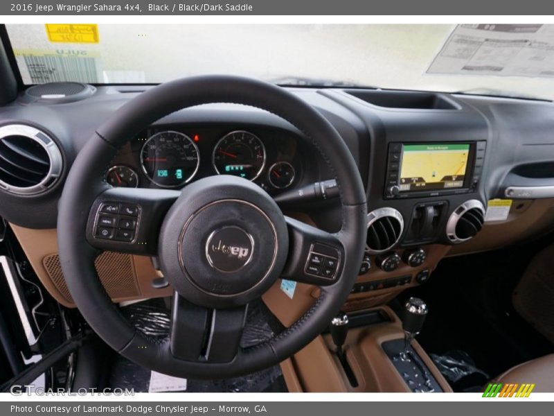 Dashboard of 2016 Wrangler Sahara 4x4