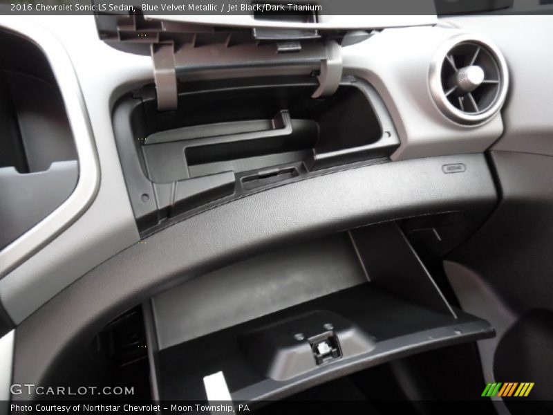 Blue Velvet Metallic / Jet Black/Dark Titanium 2016 Chevrolet Sonic LS Sedan