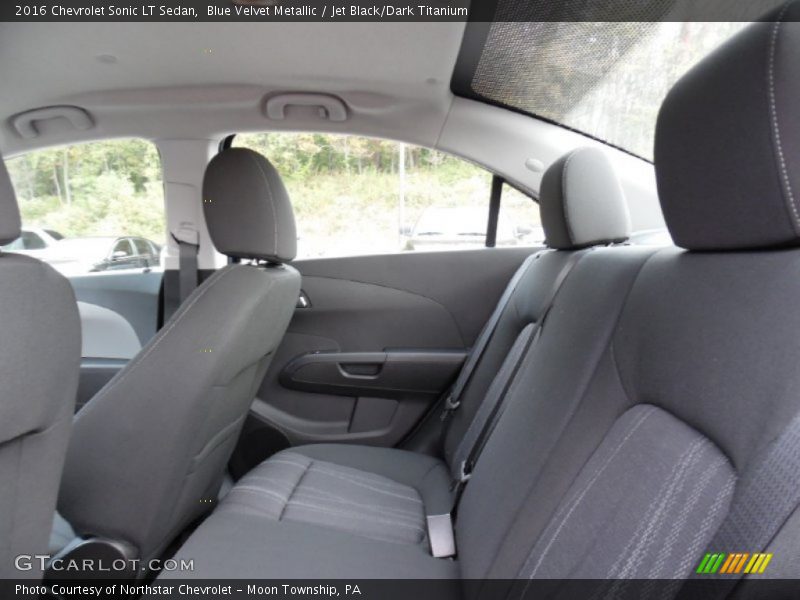 Blue Velvet Metallic / Jet Black/Dark Titanium 2016 Chevrolet Sonic LT Sedan