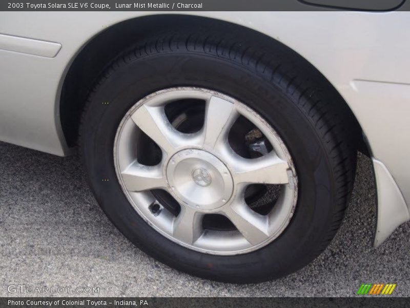 Lunar Mist Metallic / Charcoal 2003 Toyota Solara SLE V6 Coupe