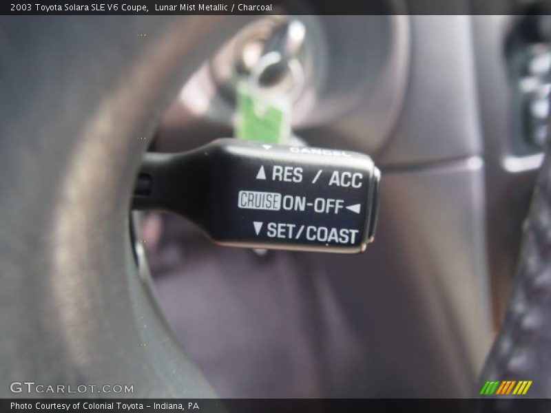 Lunar Mist Metallic / Charcoal 2003 Toyota Solara SLE V6 Coupe