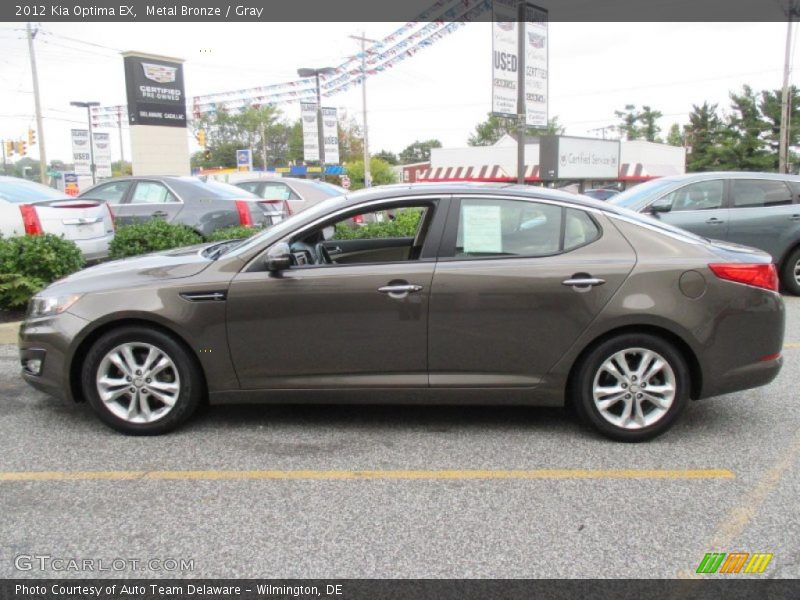 Metal Bronze / Gray 2012 Kia Optima EX