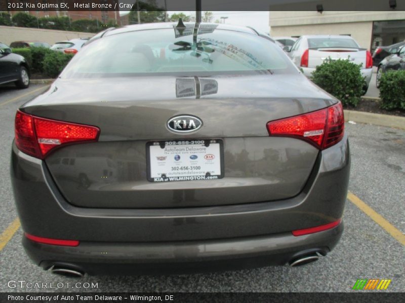 Metal Bronze / Gray 2012 Kia Optima EX