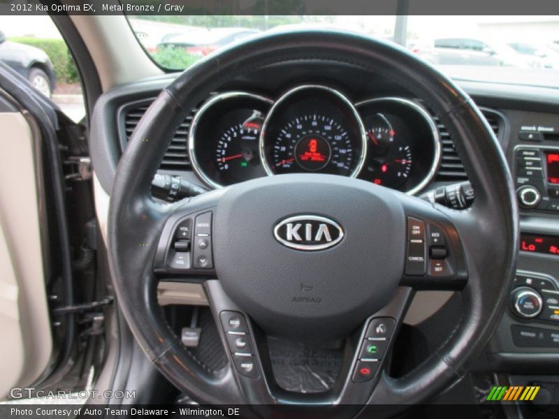 Metal Bronze / Gray 2012 Kia Optima EX