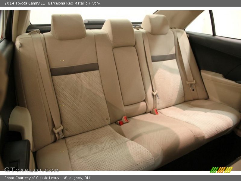 Barcelona Red Metallic / Ivory 2014 Toyota Camry LE