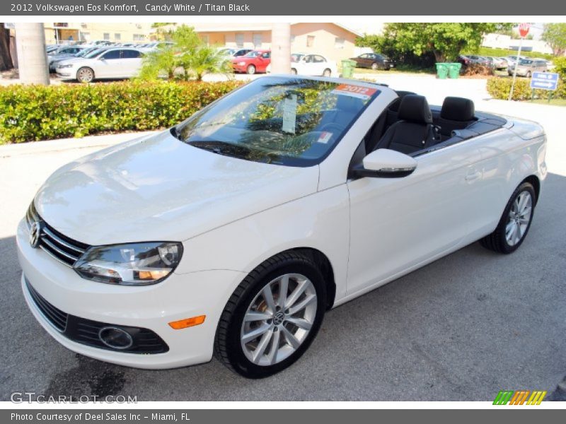 Candy White / Titan Black 2012 Volkswagen Eos Komfort