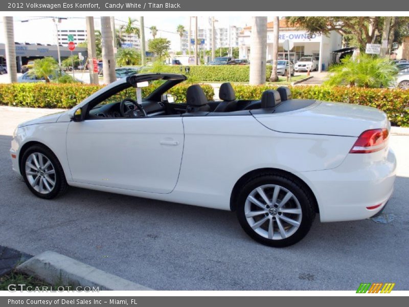 Candy White / Titan Black 2012 Volkswagen Eos Komfort