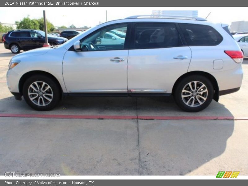 Brilliant Silver / Charcoal 2014 Nissan Pathfinder SL