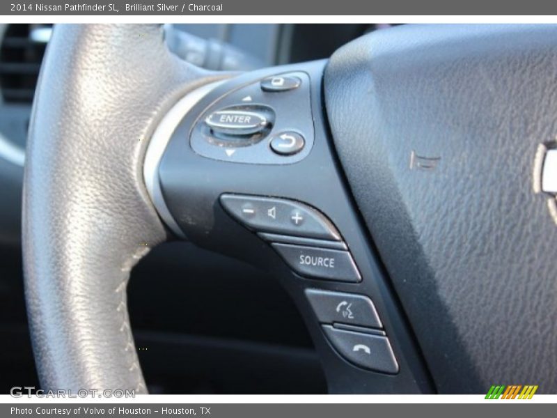 Brilliant Silver / Charcoal 2014 Nissan Pathfinder SL