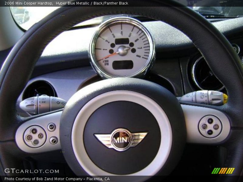 Hyper Blue Metallic / Black/Panther Black 2006 Mini Cooper Hardtop