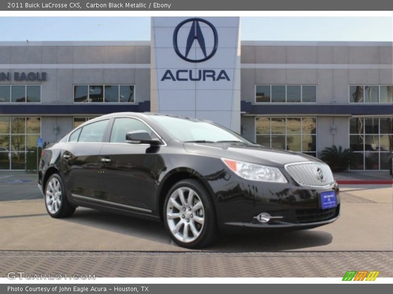 Carbon Black Metallic / Ebony 2011 Buick LaCrosse CXS