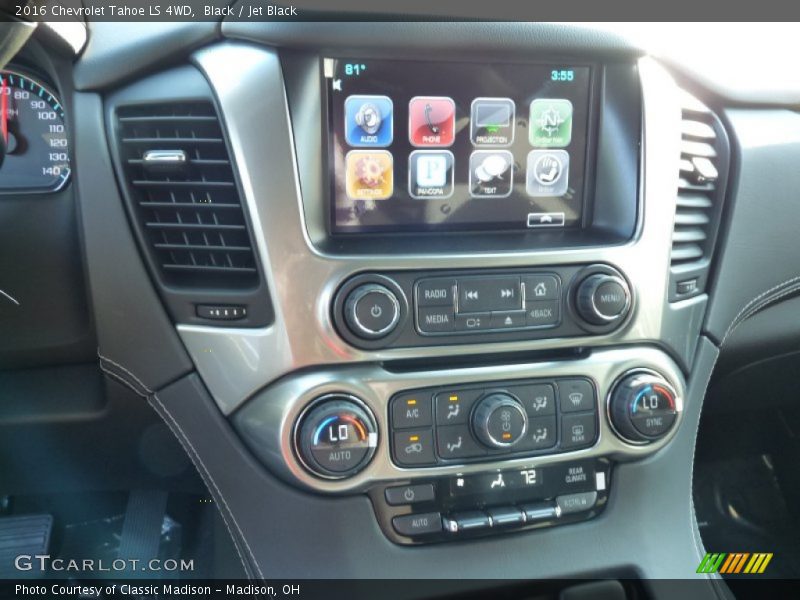 Black / Jet Black 2016 Chevrolet Tahoe LS 4WD