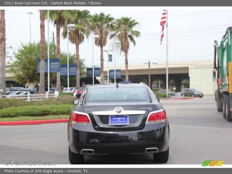 Carbon Black Metallic / Ebony 2011 Buick LaCrosse CXS