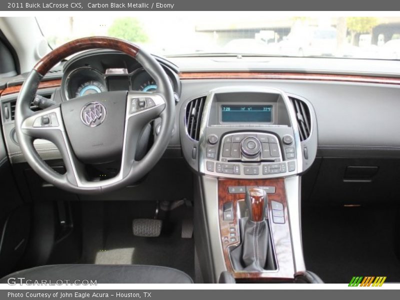 Carbon Black Metallic / Ebony 2011 Buick LaCrosse CXS