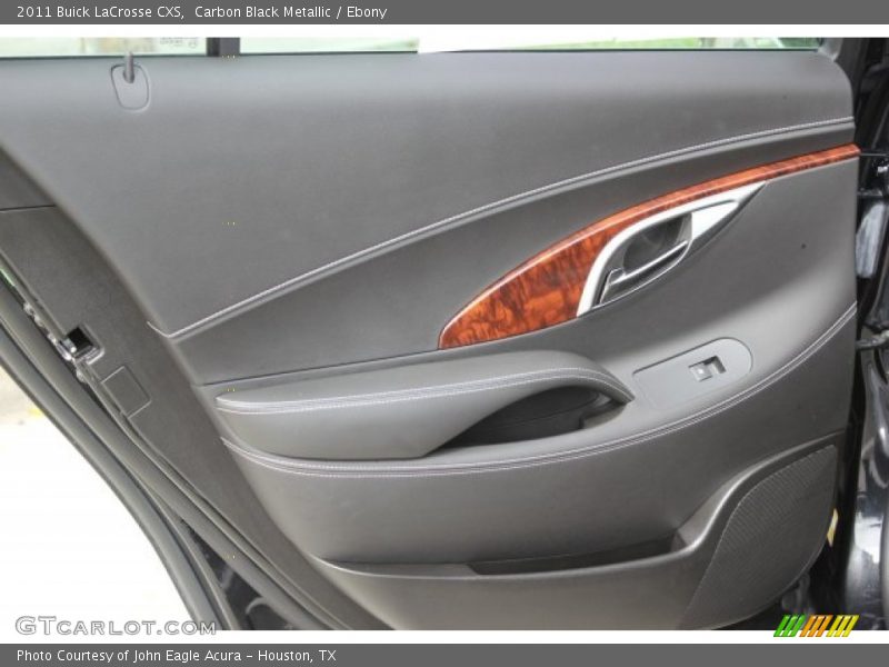 Carbon Black Metallic / Ebony 2011 Buick LaCrosse CXS