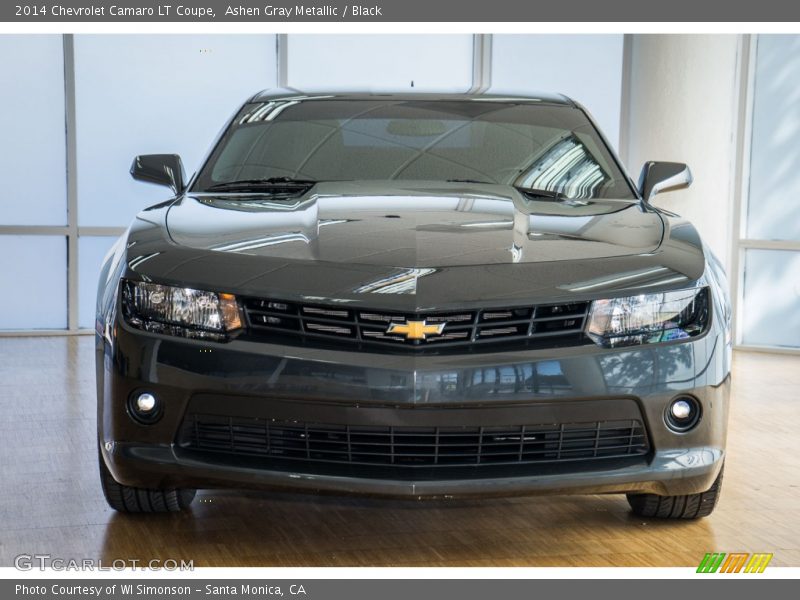 Ashen Gray Metallic / Black 2014 Chevrolet Camaro LT Coupe
