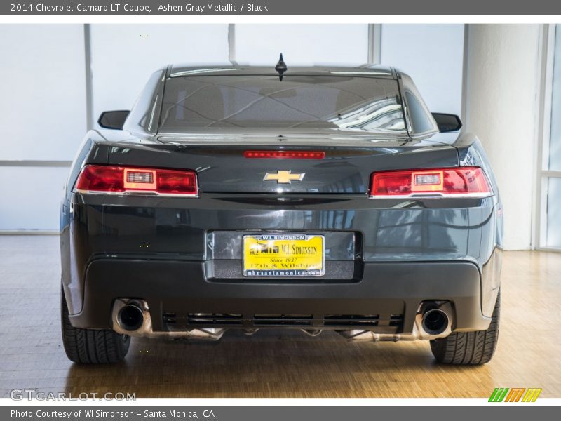 Ashen Gray Metallic / Black 2014 Chevrolet Camaro LT Coupe